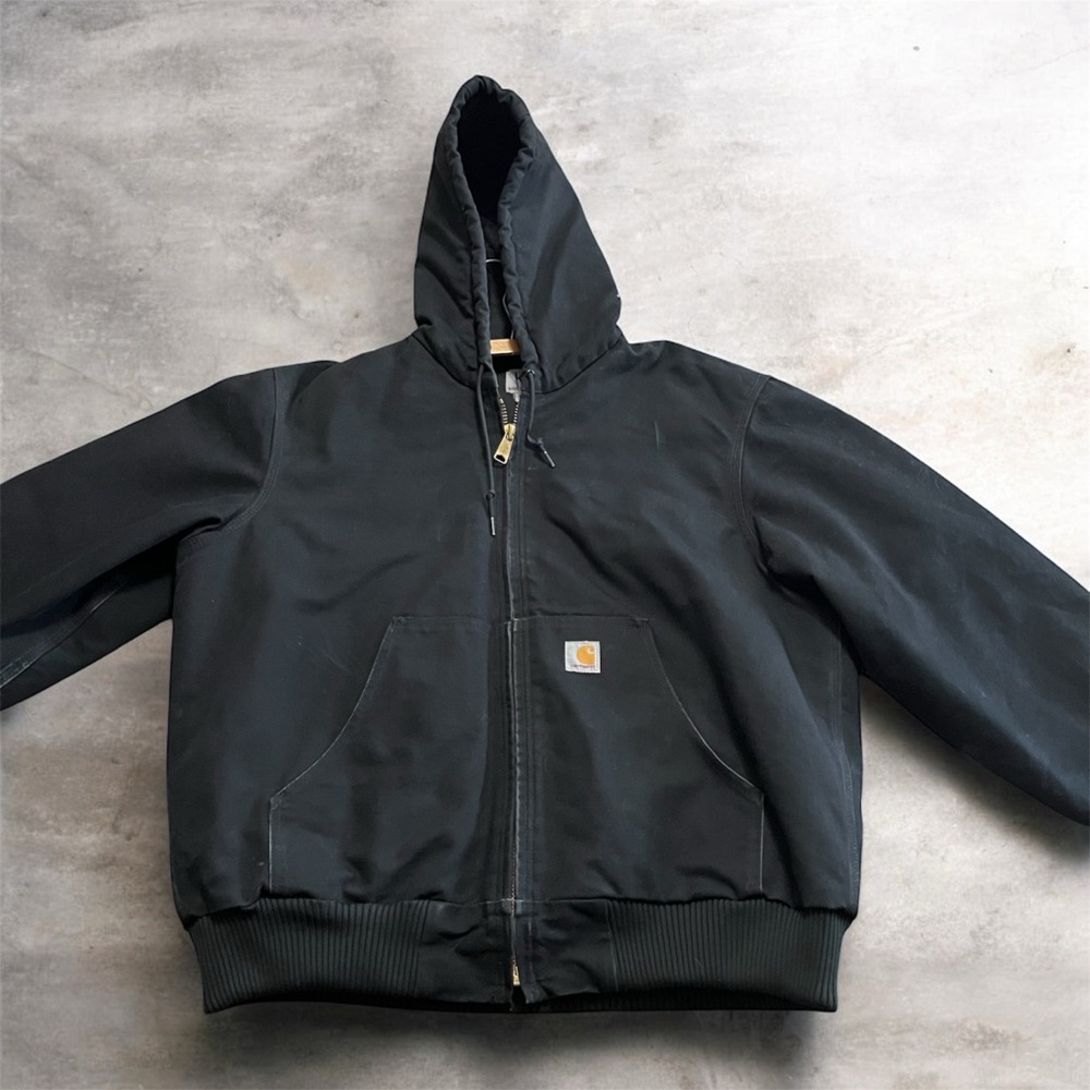Carhartt Quilted Black Jacket